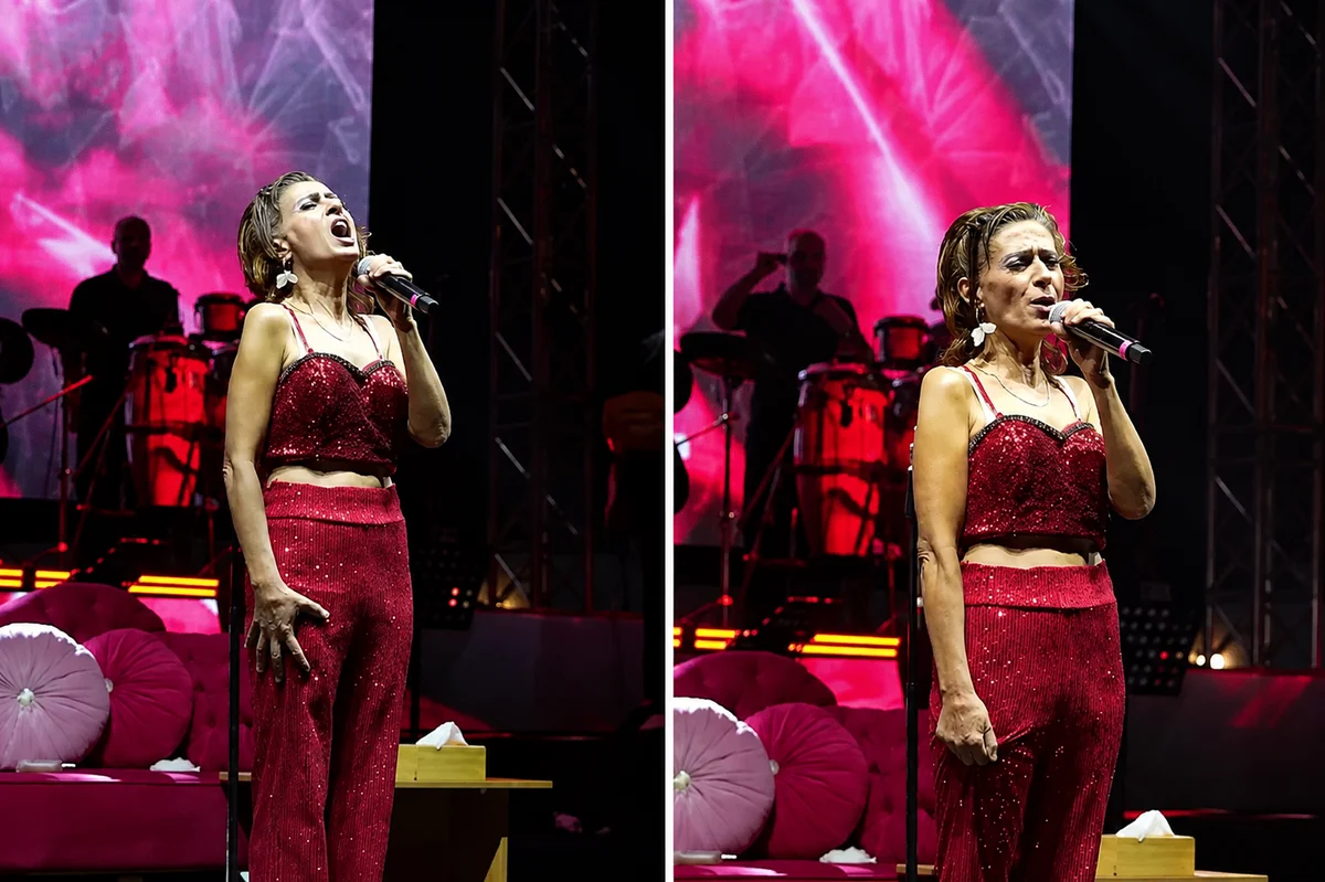 Gaziosmanpaşa’da Yıldız Tilbe’nin Konserinde 200 Bin Kişi İstiklal Marşı’nı Söyledi