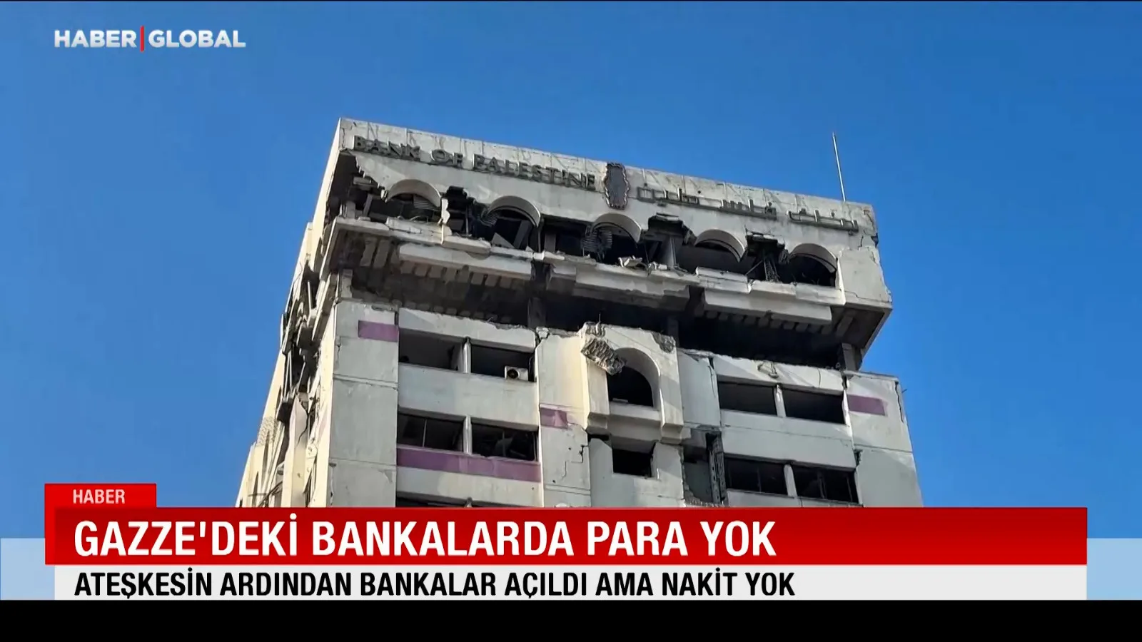 Gazze’de Nakit Krizi: Bankalar Açık, Para Yok!