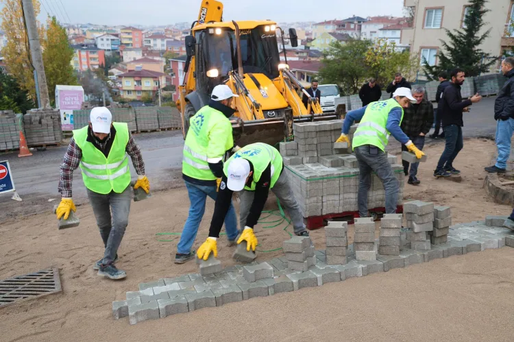 Gebze’de Altyapı Yenileme Çalışmaları Devam Ediyor