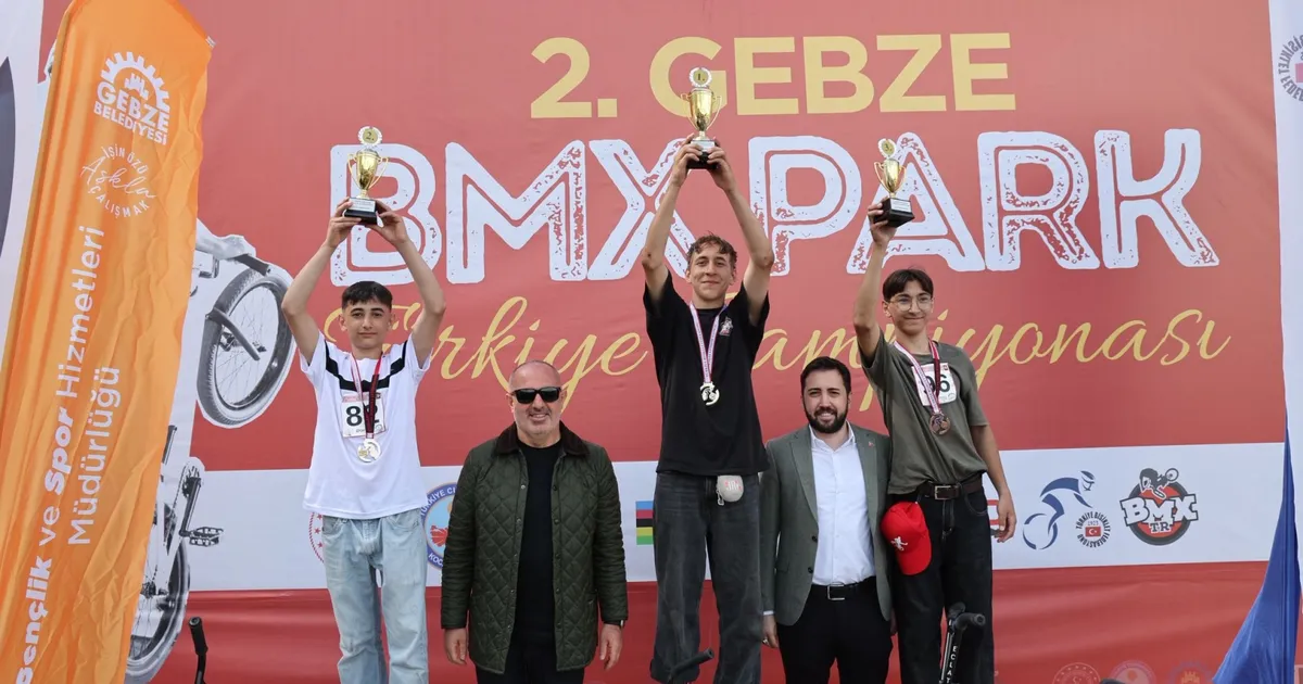 Gebze’de BMX Şampiyonası’nda Heyecan Doruğa Ulaştı!