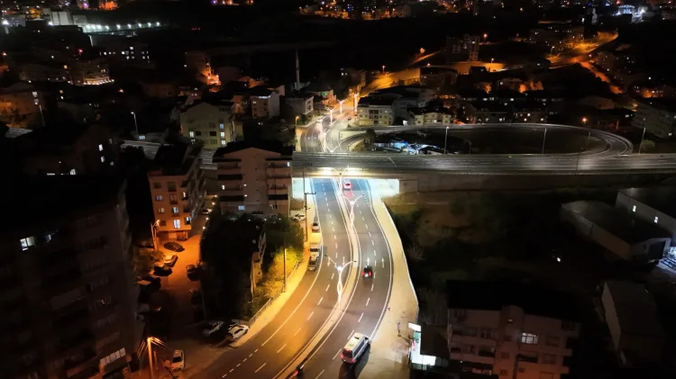 Gebze’de Modern Köprülü Kavşak Projesi Tamamlandı
