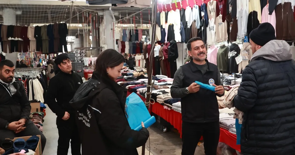 Gebze’de Sıfır Atık Dönemi Pazar Yerlerinde Başladı