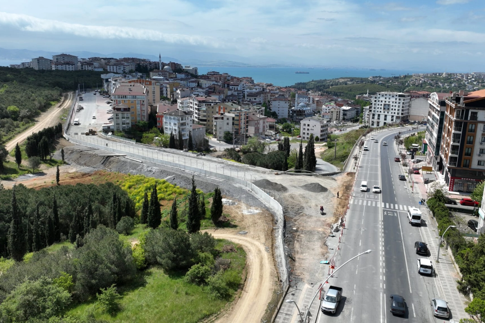 Gebze’de Trafik Rahatlatan Yeni Yol Çalışmaları!