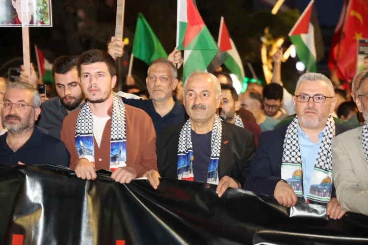 Gebze’den Gazze’ye Özgürlük Yürüyüşü