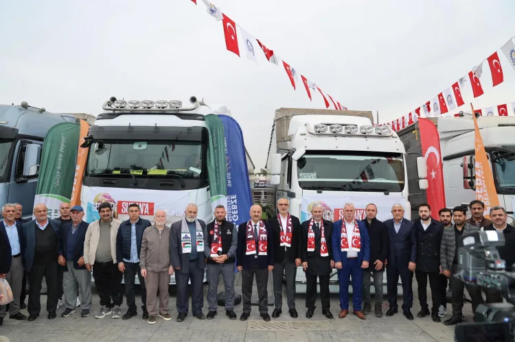 Gebze’den Sudan’a 10 TIR’lık İnsani Yardım Seferi