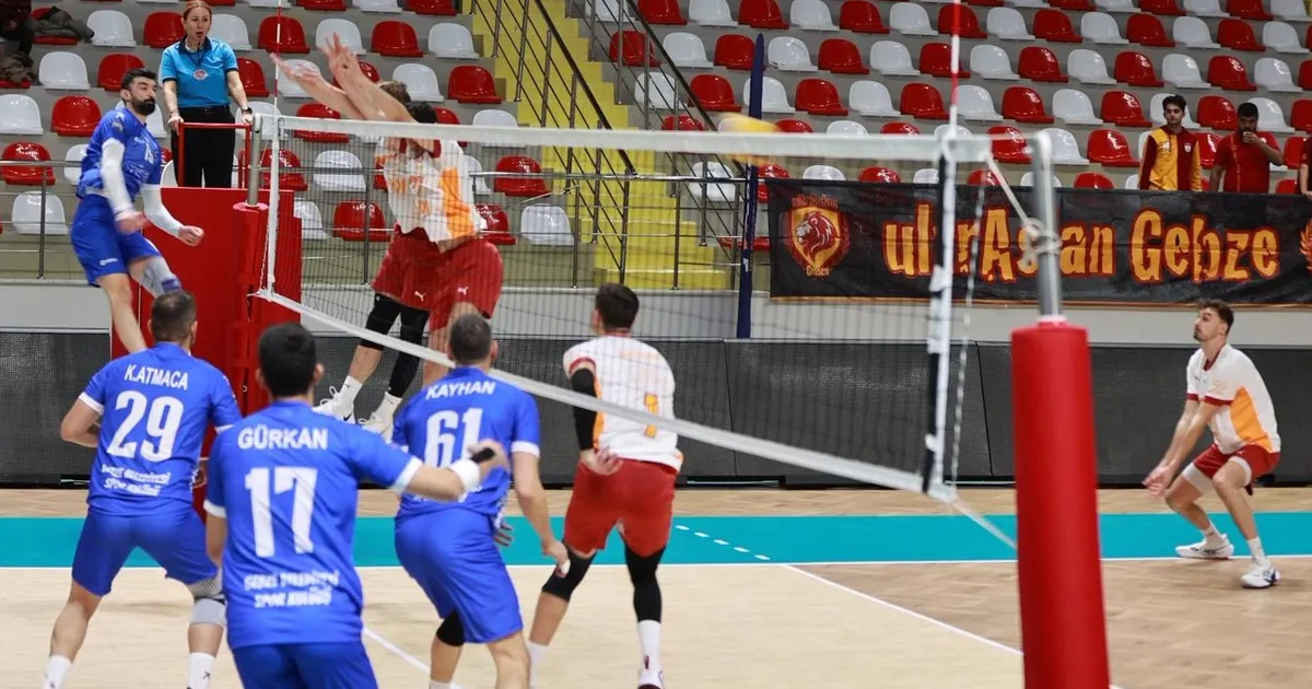 Gebze Voleybol Takımı’ndan Müthiş Geri Dönüş!