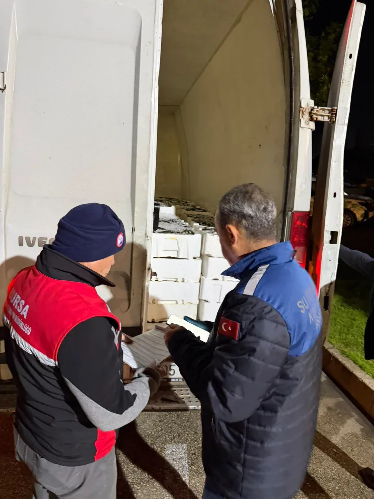 Gece Denetiminde Kaçak Balıklara El Konuldu!