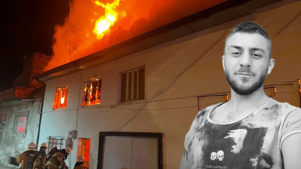 Gece yarısı çıkan yangında genç adam hayatını kaybetti