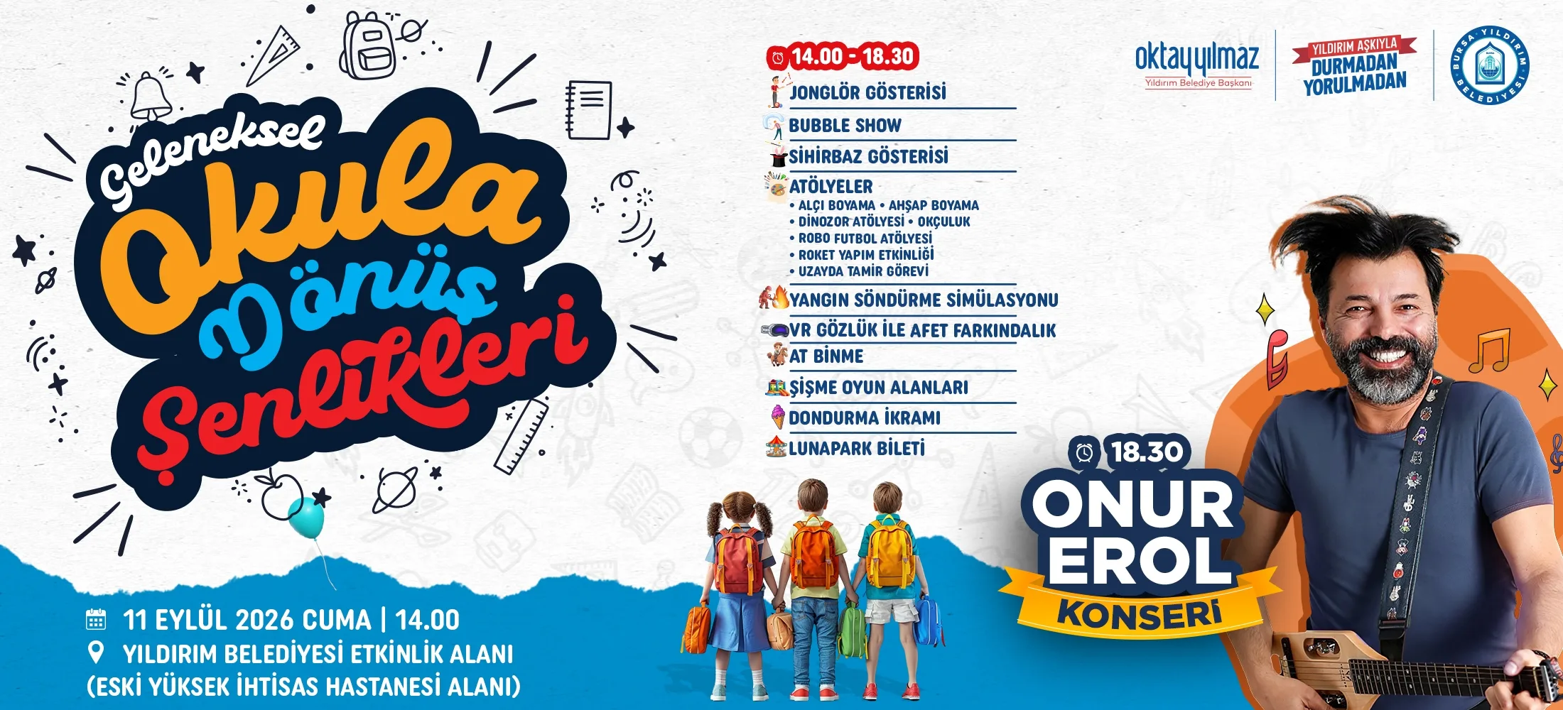 Geleneksel Okula Dönüş Şenlikleri Başlıyor!