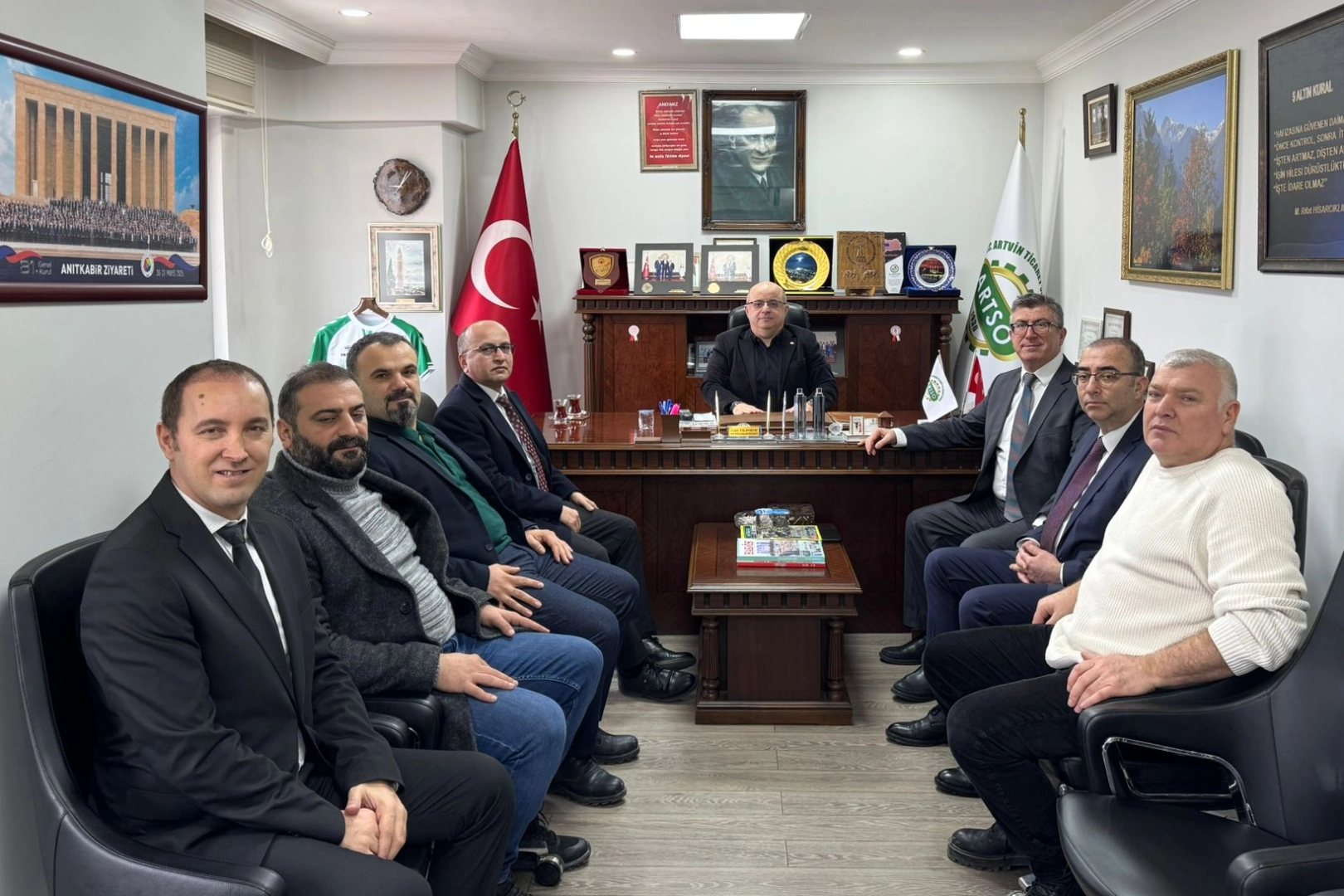 Gelir İdaresi Artvin TSO’yu Ziyaret Etti