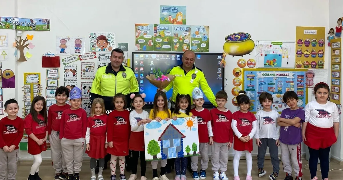 Gemlik’te Miniklere Trafik Bilinci Aşılandı!