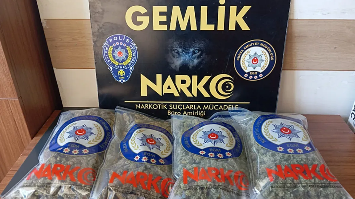 Gemlik’te Uyuşturucu Operasyonu: 3 Tutuklama!