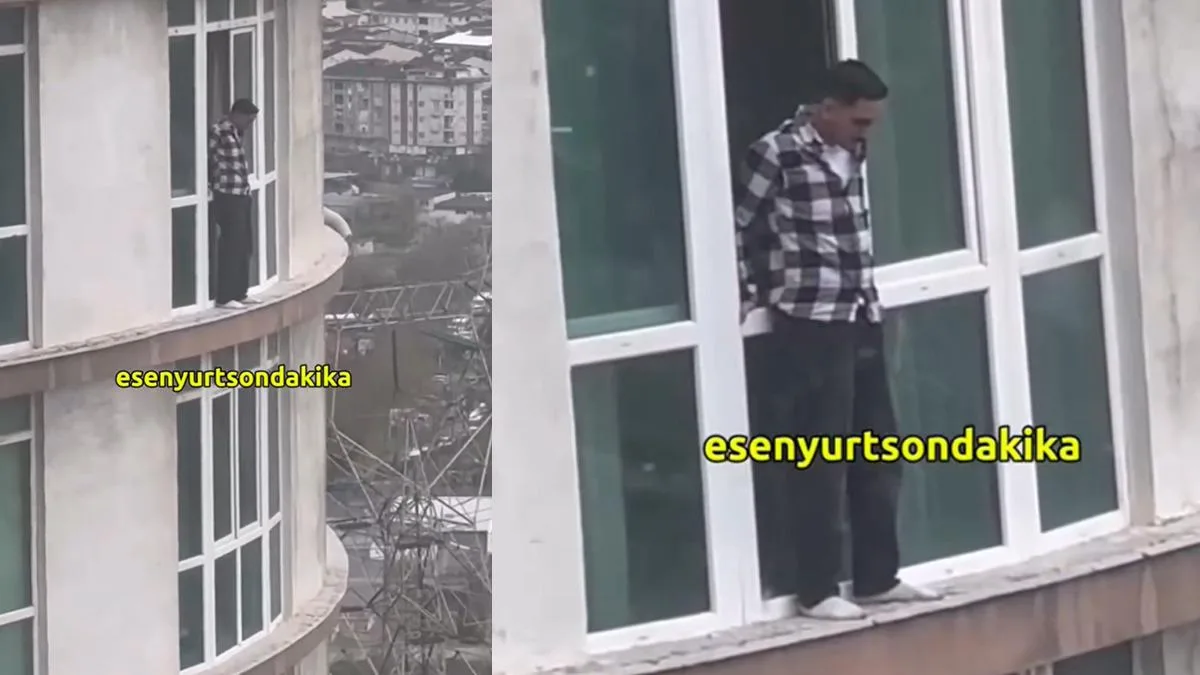 Genç, İki Gün Arayla Aynı Pencereden Atladı