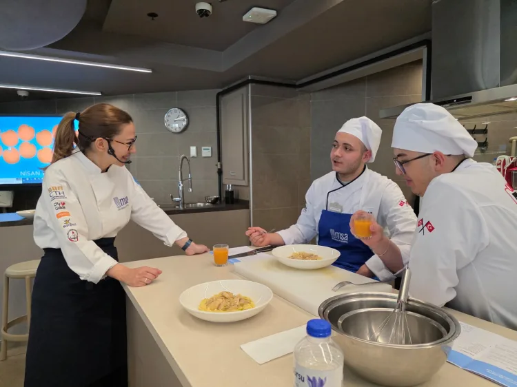 Genç Şefler Danilo Zanna ile Mutfak Sanatlarını Öğrendi
