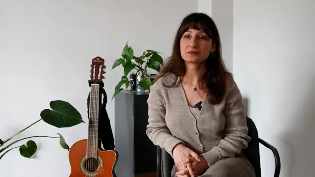 Uzuntel'in BBC Türkçe'ye verdiği röportajdan bir fotoğraf.