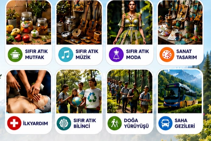 Gençler Sıfır Atık ile Çevre İçin Bir Araya Geliyor