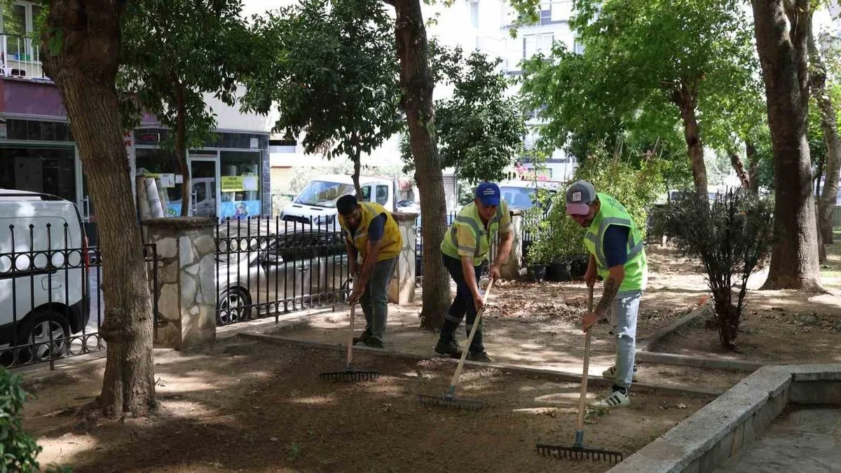 Gençlik Parkı’nda Bakım Çalışmaları Tamamlandı!