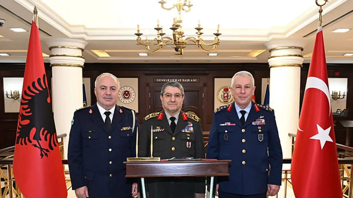 Genelkurmay Başkanı’ndan Arnavutluk’a Ziyaret