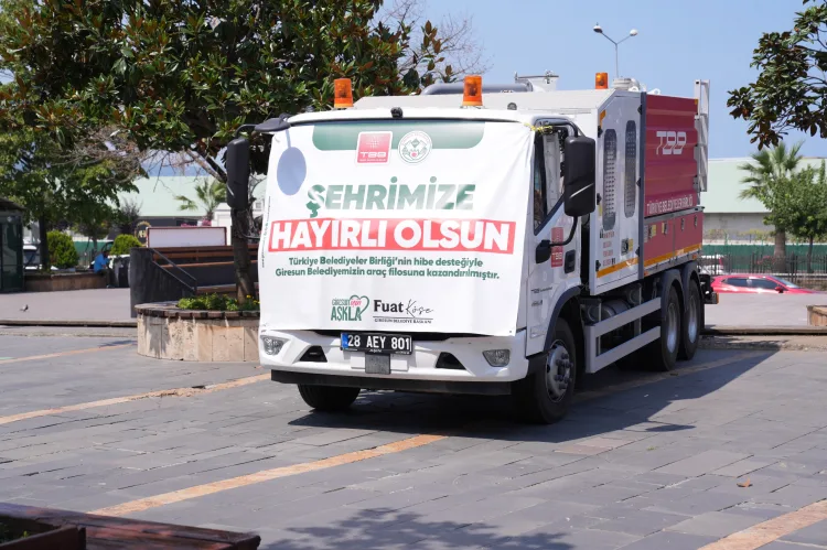 Giresun Belediyesi’ne 9,5 Milyon TL’lik Yeni Araç!