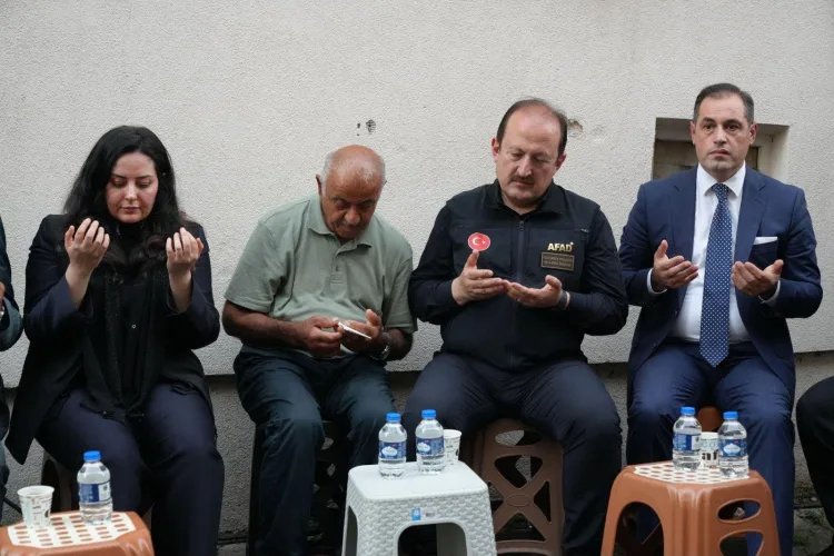 Giresun’da Sel Faciasında Hayatını Kaybedenlere Taziye