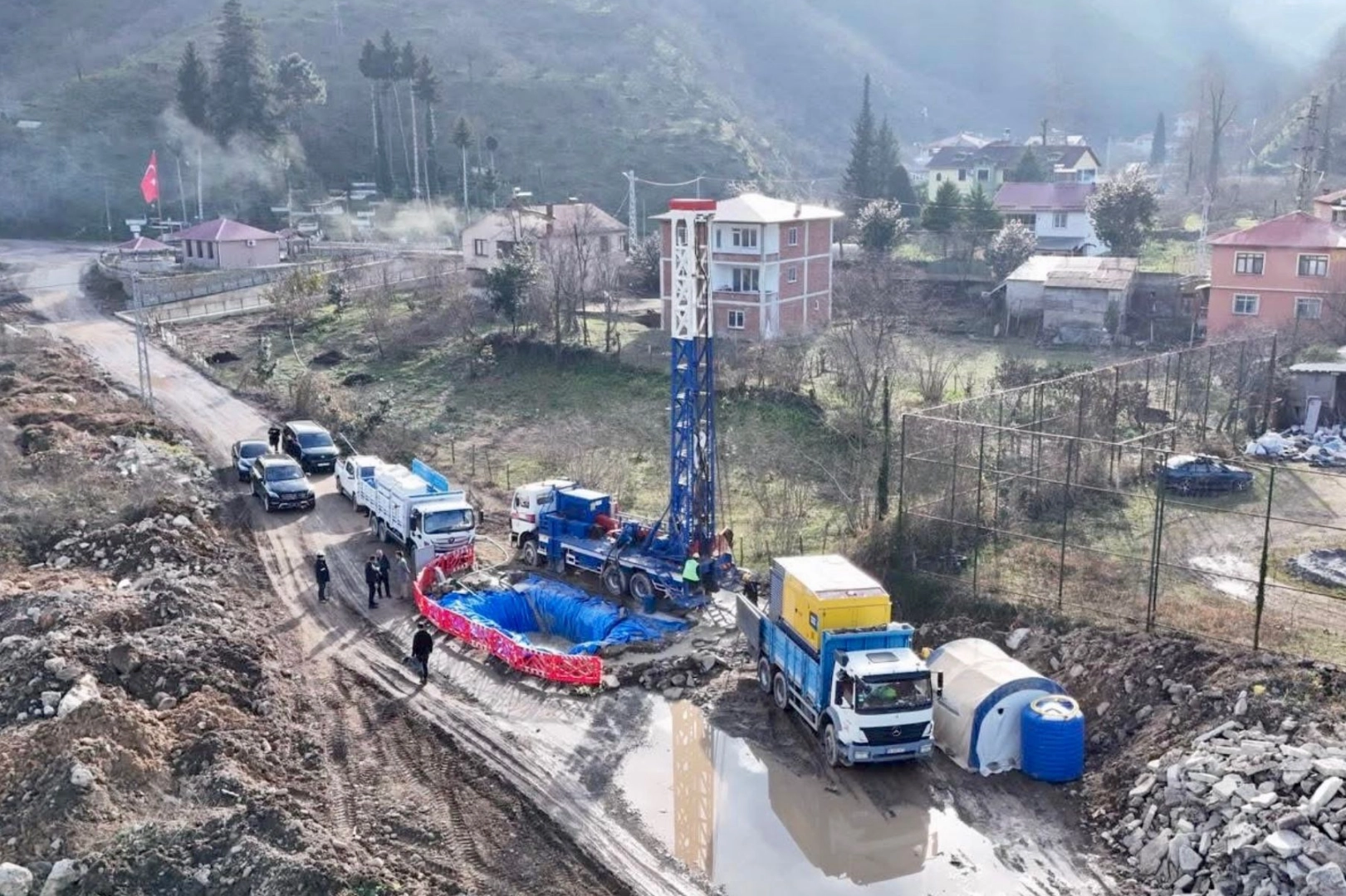 Giresun’da Su Sorununa Karşı Yeni Kuyular Açılıyor