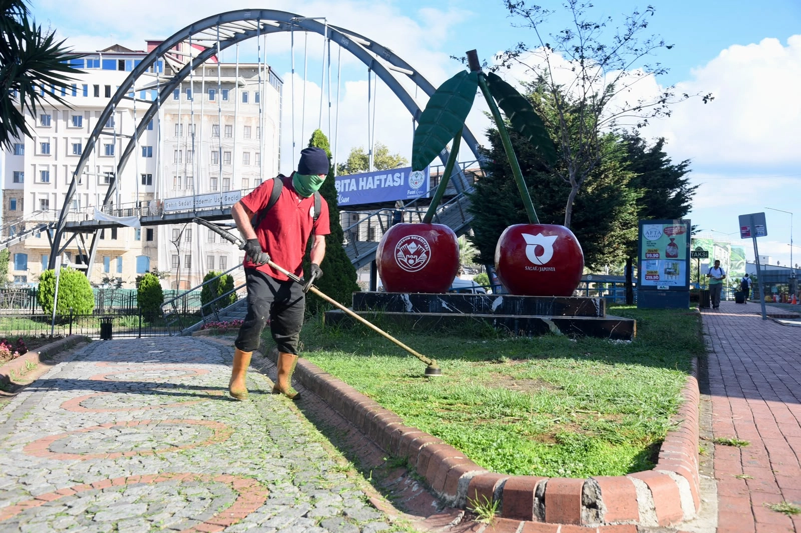 Giresun’da Yeşil Alanlar Yenileniyor!