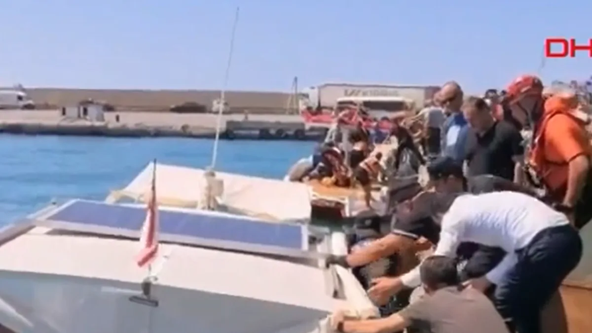 Girne Açıklarında Yolcu Gemisi Alabora Oldu!