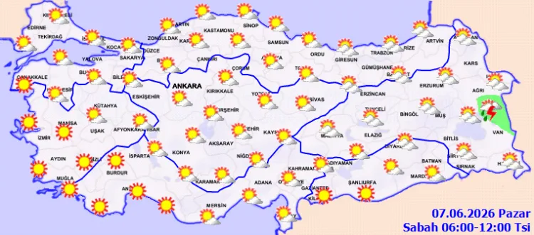 Gök Gürültülü Sağanak Yağış Uyarısı Geldi!