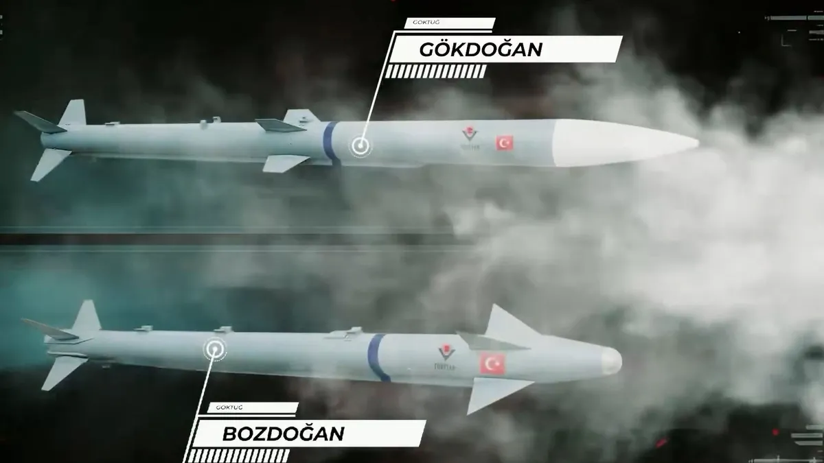 Gökdoğan ve Bozdoğan Füzeleri Testleri Başarıyla Geçti