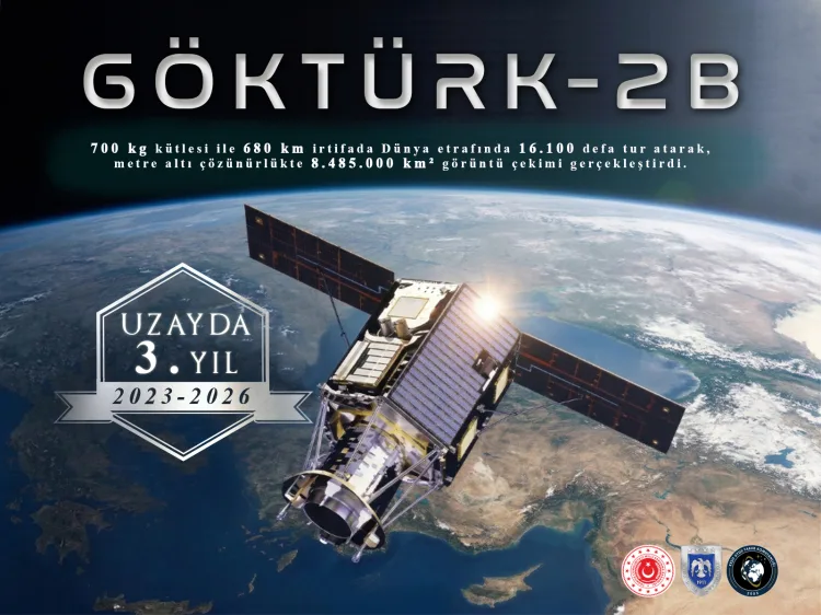 Göktürk-2B, 3 Yıldır Uzayda Vatanın İzinde
