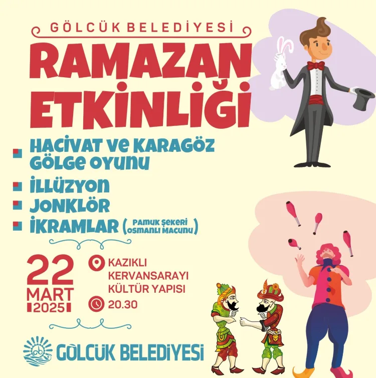 Gölcük Belediyesi Ramazan Etkinlikleri