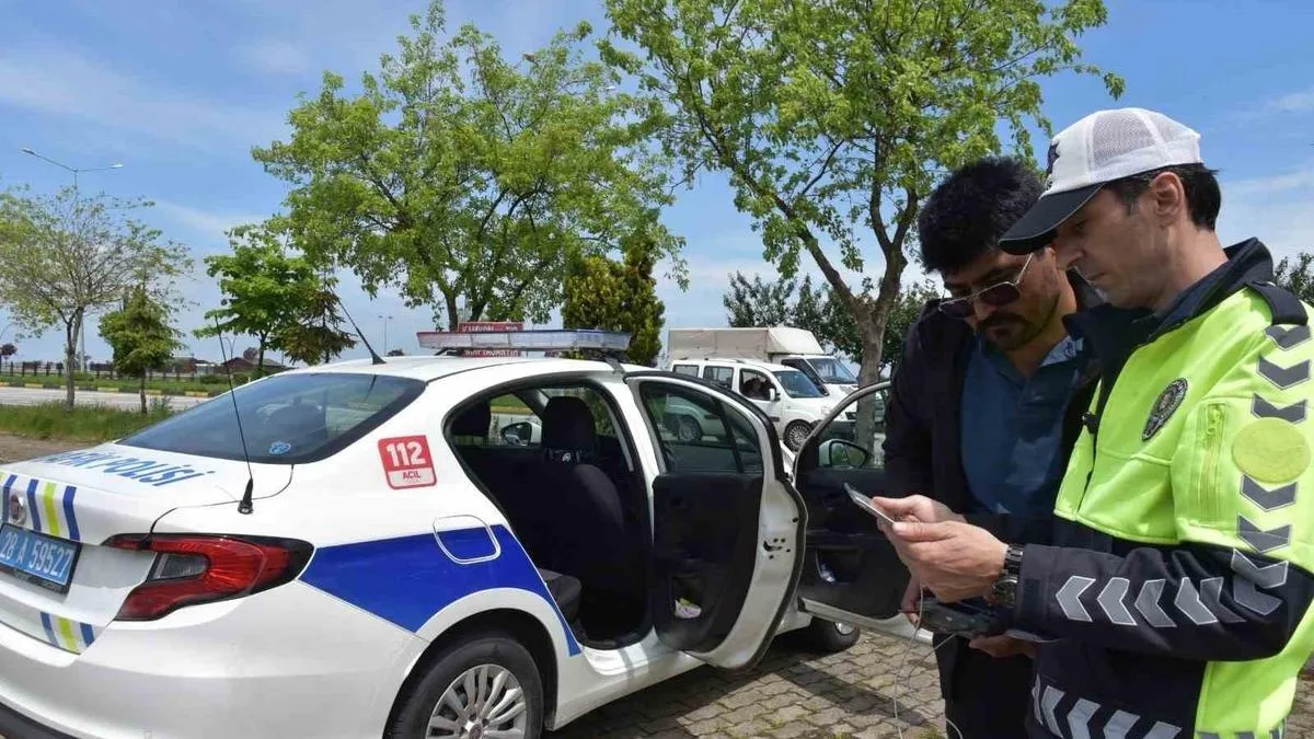 Görele’de Dronlu Trafik Denetimi: 20 Ceza!