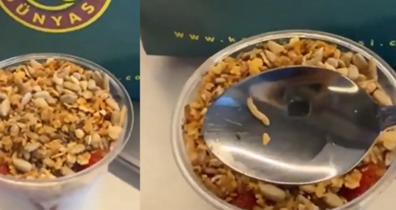 Granola Paketinde Kurt, Kahve Dünyası’na Tepki!
