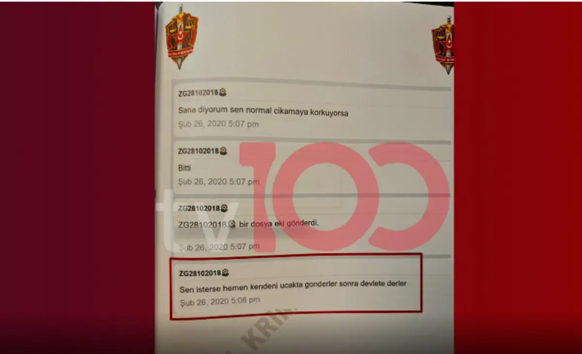 Gülistan Doku soruşturmasında Abakarov'un yazdığı mesajlar ortaya çıktı.