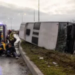 Büyükçekmece’de Servis Otobüsü Kazası: 18 Yaralı