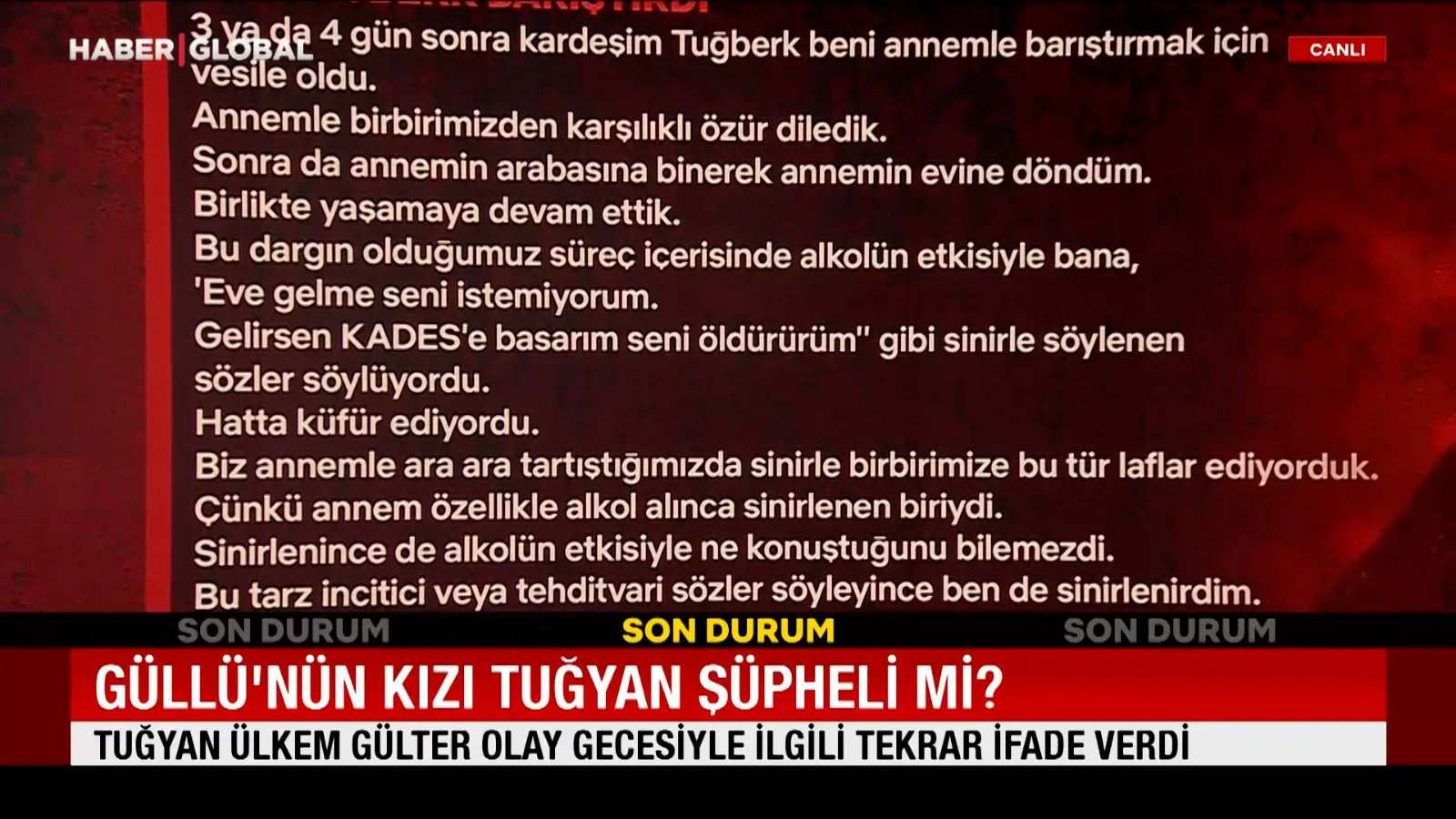 Güllü’nün Kızı İfadesinde Şok Detaylar!