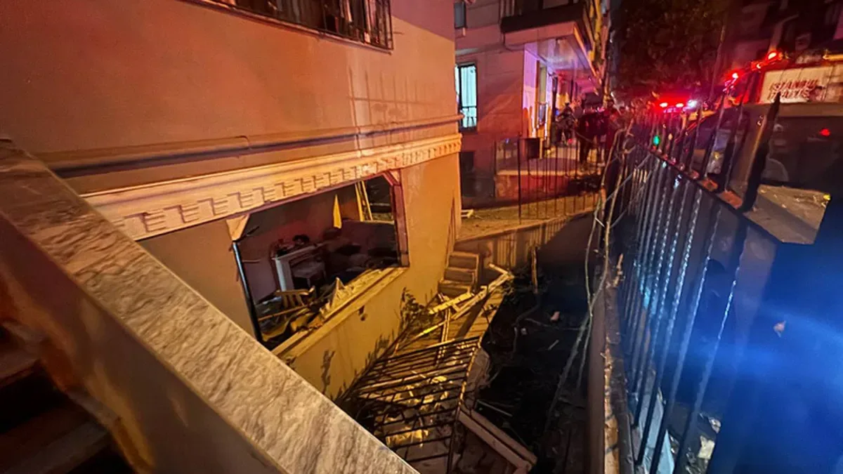 Güngören’de Bodrumda Patlama: 2 Yaralı!