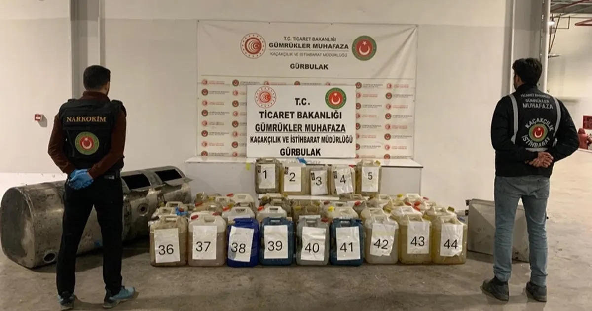 Gürbulak’ta 2,6 Milyar TL’lik Uyuşturucu Darbesi!