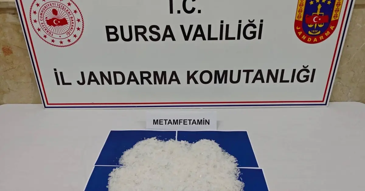 Gürsu’da 1,9 kg Metamfetamin Ele Geçirildi!