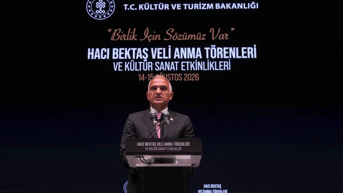 Hacı Bektaş-ı Veli Anma Programı’nda Birlik Vurgusu