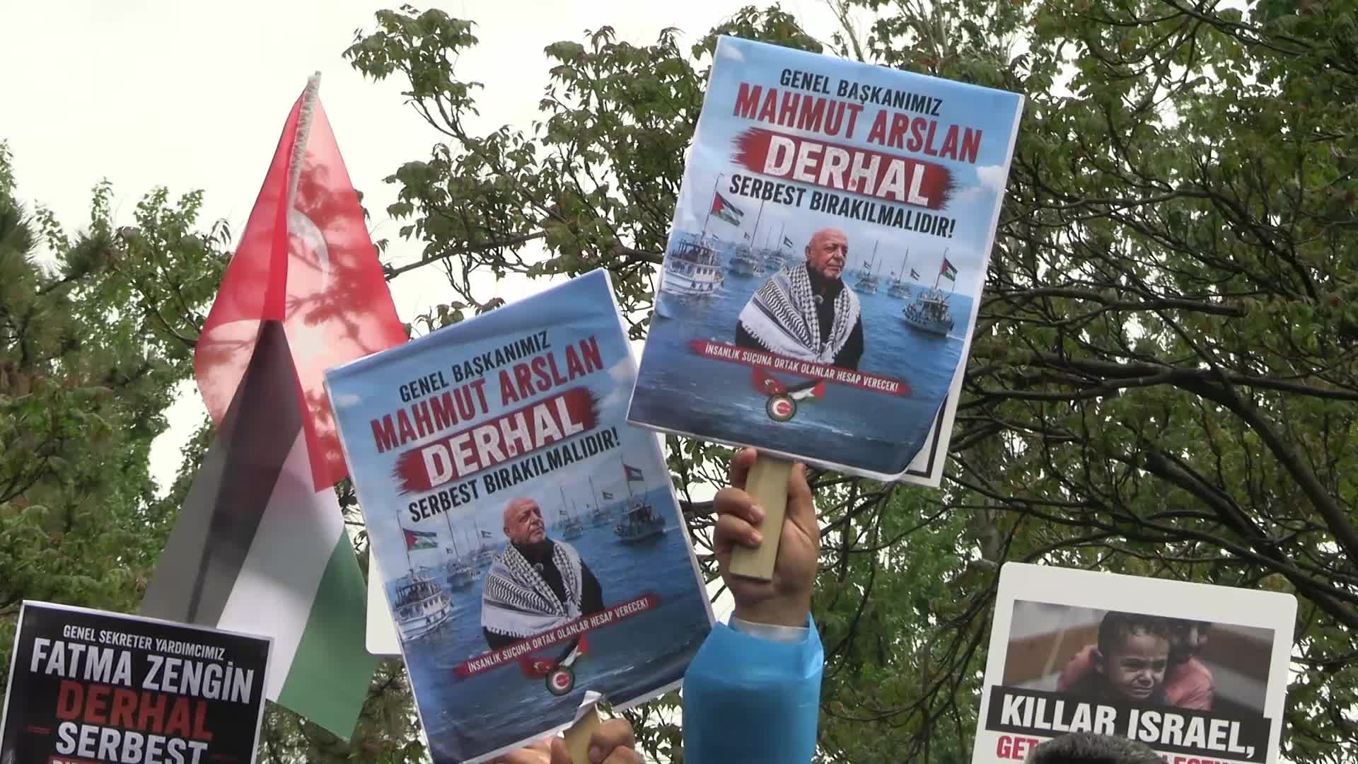 HAK-İŞ’ten İsrail’e Protesto: Serbest Bırakın!
