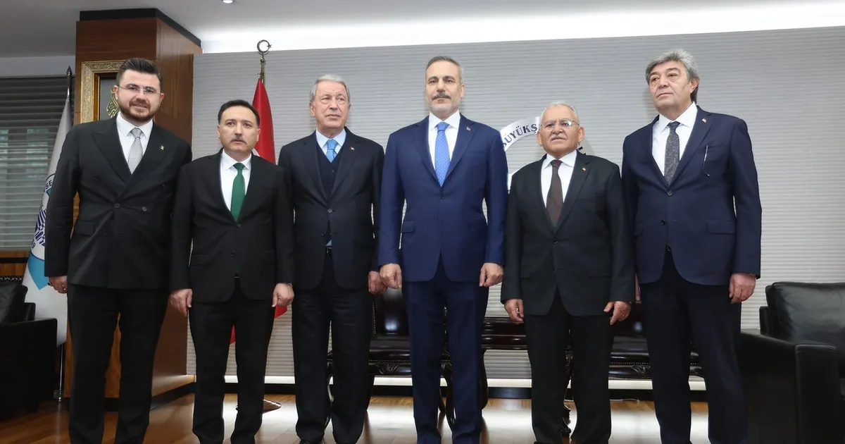 Hakan Fidan Kayseri’ye Çıkarma Yaptı!