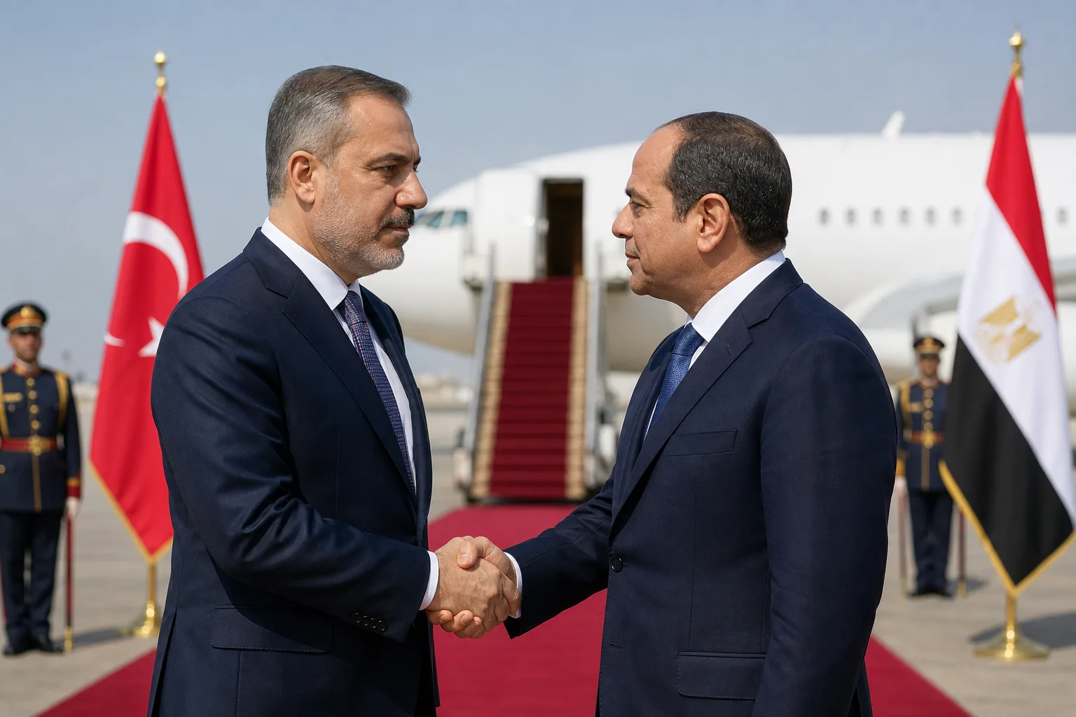 Hakan Fidan Mısır’a Çıkarma Yapıyor