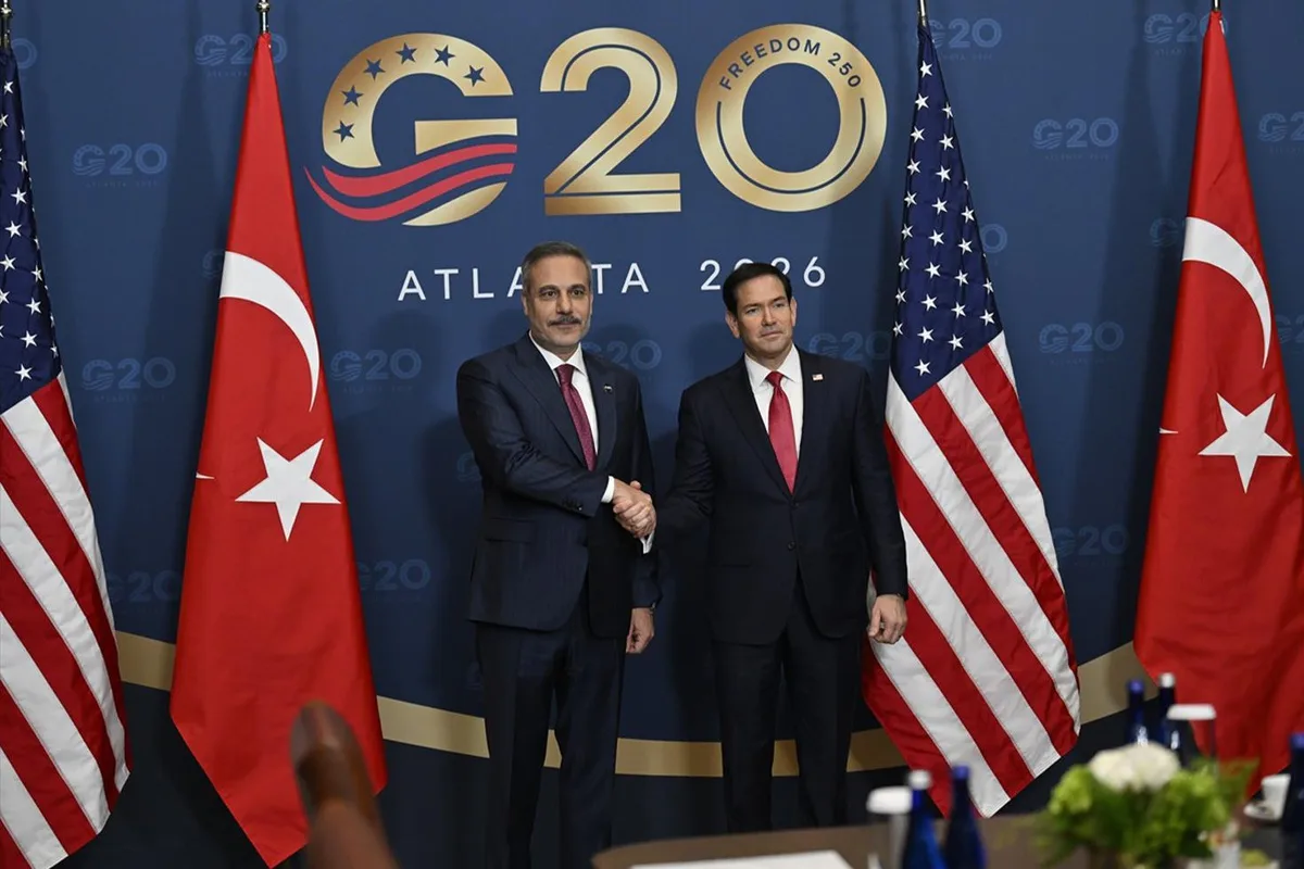 Hakan Fidan ve Marco Rubio'nun Görüşmesinde Önemli Konular Masada