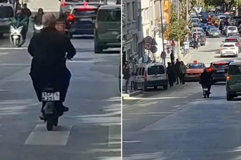 Halit Ergenç, Nişantaşı’nda Scooter ile Trafik Sorununu Aştı