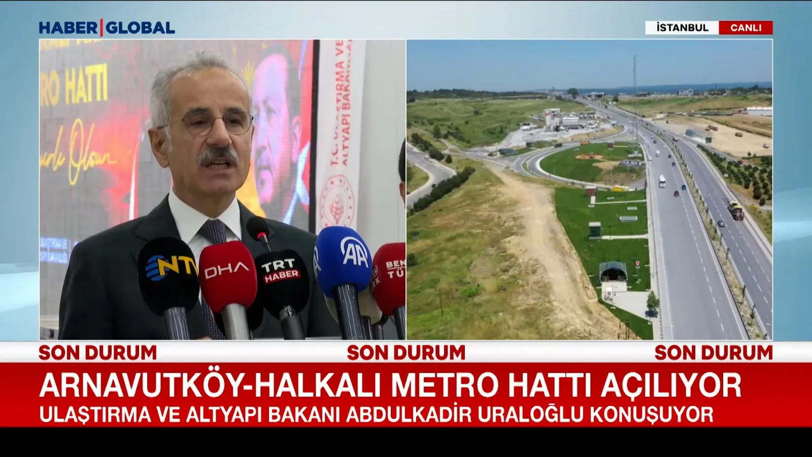 Halkalı-Arnavutköy Metro Hattı 19 Haziran’da Açılıyor!