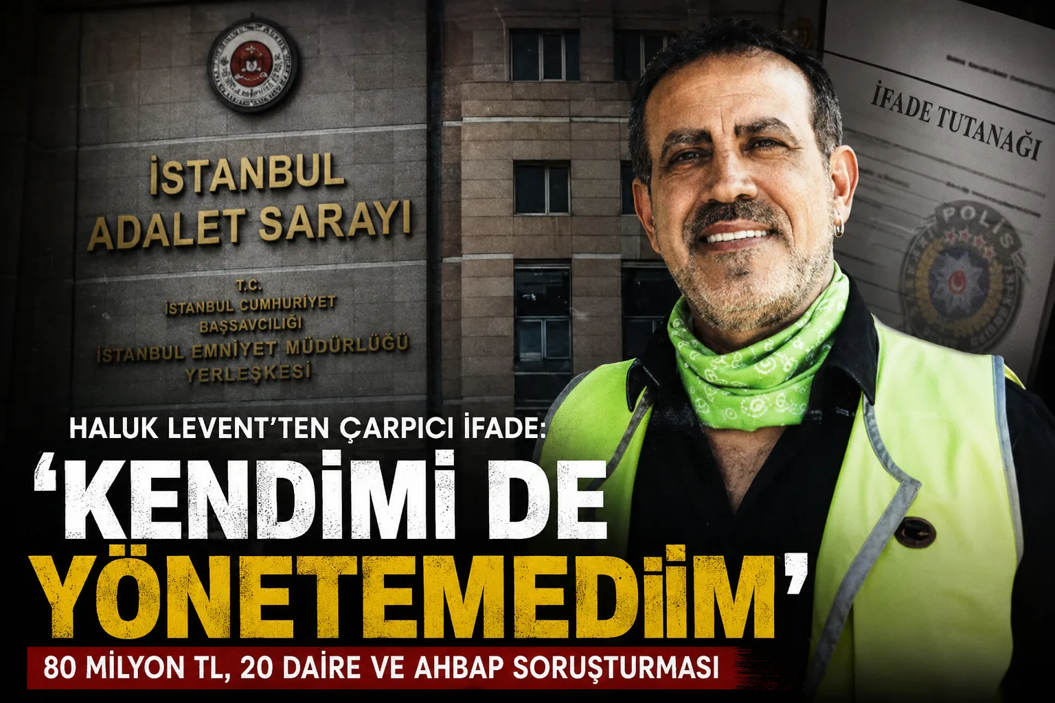 “Haluk Levent: ‘Usulsüzlük Var Ama Yolsuzluk Yok!’”
