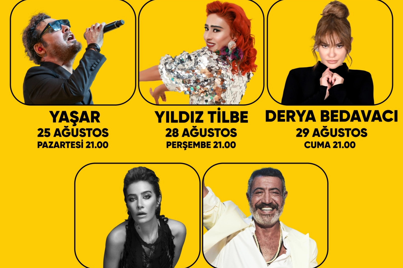 Harbiye’de Yaza Veda: Dev Konser Serisi Başlıyor!