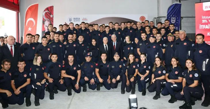 Harmancık’a Modern İtfaiye Binası Hizmete Girdi