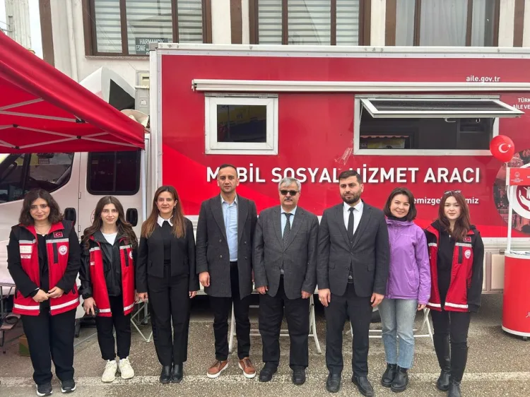 Harmancık’ta Mobil Sosyal Hizmetle Destek Zamanı